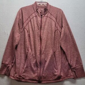 ID Ideology Jacket Women's‎ Essentials Performance Zip Stretch Women's Size 1X